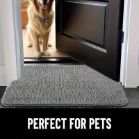 Alfombra para Perros Absorbente de Humedad y Suelo Ladrado Antideslizante, Lavable, Secado Rápido para Uso Interior - details 3