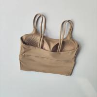 Sujetador deportivo integrado con tirantes, sujetador estilo chaleco de belleza que absorbe los golpes para mujer, traje de yoga para correr y Pilates - details 6