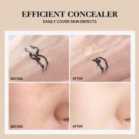 Crema correctora líquida de cobertura completa, maquillaje Invisible de 12ML, crema para ojeras, Base facial, Base de maquillaje resistente al agua, cosméticos - details 1
