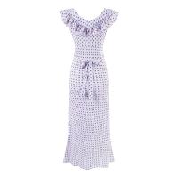 🧡 🧡 🧡 Vestido corto estilo chaleco con cuello cuadrado, volantes, estampado floral y mangas cortas estilo Spice Girl, estilo retro francés de verano. - details 2