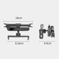 Reposacabezas telescópico Universal para asiento trasero de coche, soporte de tableta para iPad Mini Air Pro, 4-11 pulgadas, rotación de 360 grados, abrazadera de soporte para teléfono - details 4
