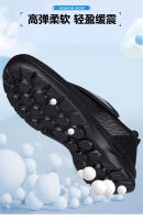 Velcro grande con pies anchos, espalda gruesa, zapatos deportivos de otoño para hombres y mujeres, zapatos para caminar con suela blanda para personas de mediana edad y ancianos - details 20