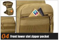 Bolsa de Pierna Táctica de Combate Bolsa de Cinturón Utility para Hombres - details 11