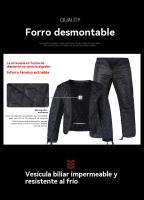 Chaqueta moto mujer 4 estaciones hombre aire libre trail rally resistente viento Equipo - details 6