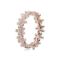 Caliente 100% libélula Margarita hoja Rosa moda circón ajuste Pandora anillo femenino encanto joyería regalo - details 14