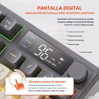 M96 Teclado inalámbrico Bluetooth de doble modo para juegos mecánicos PBT Ball Cap con mando de pantalla - details 25