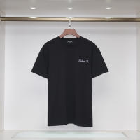 2025 Camisas casuales básicas de moda de verano, camisetas holgadas de algodón puro para hombres y nuevas camisas de manga corta para parejas con estampados de logotipos en la parte delantera - details 0