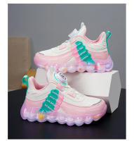 Zapatillas deportivas antideslizantes para niños y niñas, zapatos de cuero impermeables, ligeros, bonitos, rosas, informales, tenis para correr - details 13