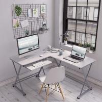 Escritorio de Esquina Forma L Mesa de Ordenador Ideal para Estudio y Juegos Ahorro de Espacio - details 1