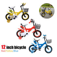 Bicicleta de acero al carbono para niños, bici de 12 pulgadas para principiantes, para interiores y exteriores, regalo para niños - details 0