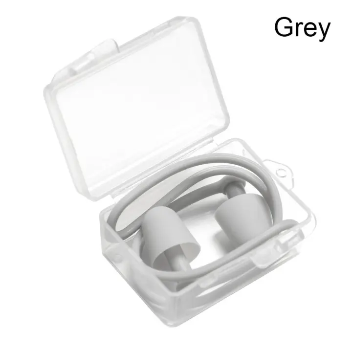 Funda protectora de silicona suave para natación, tapones para los oídos, suministros de buceo, protección contra el agua, 4 colores - 1