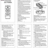 Repelente 5 en 1, dispositivo de entrenamiento ultrasónico, disuasivo de ladridos de perro recargable con linterna LED, nuevo - details 11