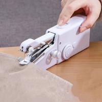 Mini Máquina de Coser Portátil Asistente de Bordado Eléctrico Sin Cable para Reparaciones Rápidas DIY Ropa - details 1