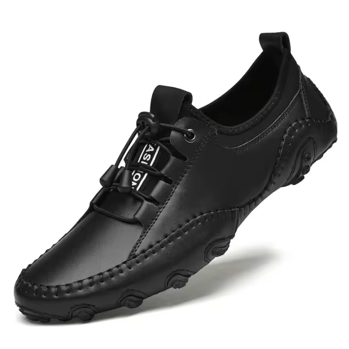 Zapatos Blancos Nuevos de Tamaño Grande Mocasines Casuales para Hombres - 1