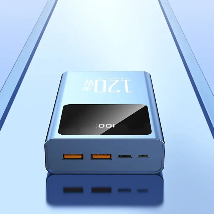 Cargador Portátil de Alta Velocidad 120W 10000/20000 mAh de Potencia Conector Micro USB - 1