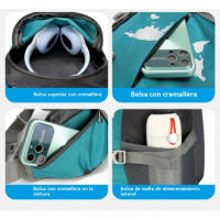 70 litros de gran capacidad bolsa de senderismo oxford tela al aire libre senderismo bolsa de hombro viajes camping soporte mochilas - details 10
