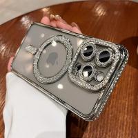 Funda Transparente de Diamante para iPhone Carga Inalámbrica Magnética Accesorios de Electrónica - details 21