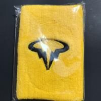 Muñequera de tenis transpirable de algodón absorbente para el sudor muñequera de Fitness soporte de muñeca elasticidad deporte muñequera voleibol - details 1