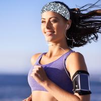 Diademas Elásticas EWENSOO para Mujeres y Hombres Antideslizantes Ideales para Deportes Yoga Running Gimnasio Entrenamiento Béisbol - details 3