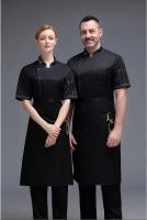 Uniforme de Chef para hombre, chaqueta, ropa de cocina, camisa, traje de camarera, servicio de comida, abrigo, chica, trabajos personalizados, logotipo personalizado - details 3