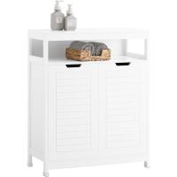 Armario de Suelo para baño Mueble Columna de baño con 2 Cajones y 1 Estantes Blanco 30 x 30 x 89 cm Blanco - details 26