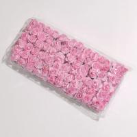 Mini ramo de rosas artificiales de papel para álbum de recortes, decoración de fiesta de boda, flores artificiales baratas, 144 cm, lote de 1,5 unidades - details 19