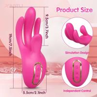 Leten-juguetes sexuales para mujeres y adultos, vibrador para dedo, punto G, vagina, masturbación femenina, estimulador de clítoris - details 4