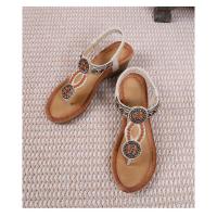 Sandalia de Cuña Mujer 2025 Boho Chic con Cristales - Plataforma Cómoda para Playa, Fiesta y Diario, Zapatos de Verano Elegantes Moda Primavera-Verano - details 30