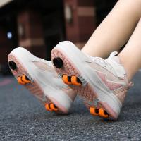 Zapatos de Patines de 4 Ruedas Unisex Novedad para Niños y Niñas Material de Forro de Viscosa/Poliéster Suela de Syntéticos - details 4
