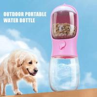 y comida portátil 2 en 1 para perros, alimentador para caminar, botella para beber, Material de calidad alimentaria - details 3