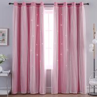 Cortinas de Dormitorio de Doble Capa Aislantes Térmicos Opaques con Ojales Protección UV,1 pieza - details 25