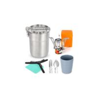 Kit de Utensilios de Cocina de Camping para 1-2 Personas Ollas y Sartén de Aluminio - details 14