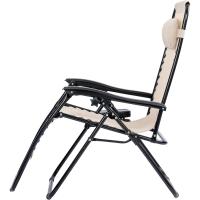 Set de Exteriores Plegable y Reclinable Tumbonas de Acero Ligero con Mesita - details 8