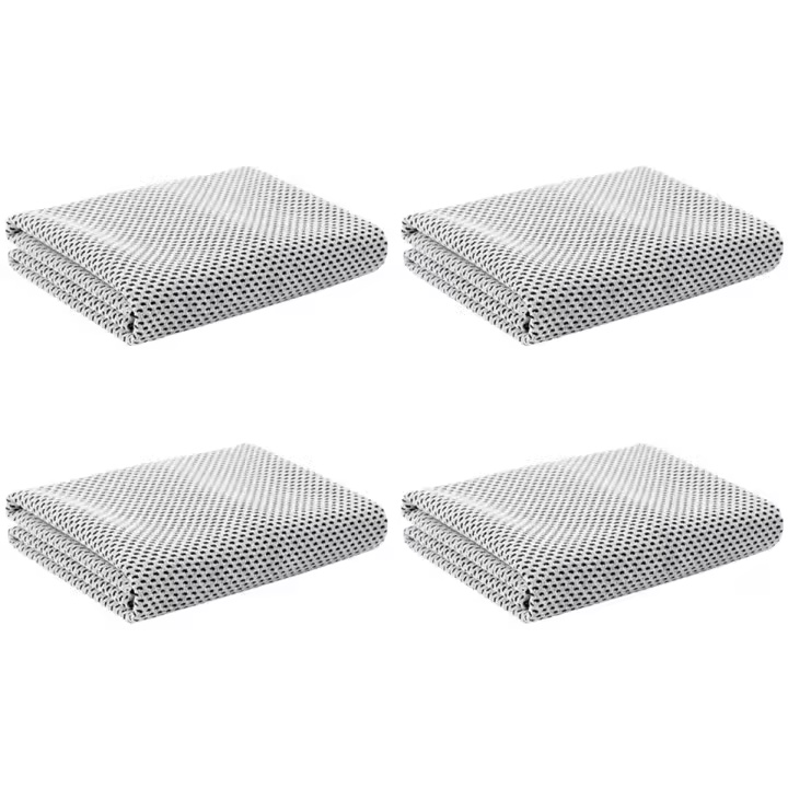 Paquete de 4 toallas de refrigeración para cuello y cara, toallas de refrigeración para clima caliente, Yoga, Golf, gimnasio, senderismo y más deportes - 1