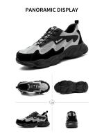 Zapatos de Seguridad para Hombres Zapatillas de Trabajo a Prueba de Perforaciones con Punta de Acero Indestructibles Moda Protección Seguridad - details 7