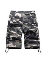 Summer Camouflage Cargo Shorts Men New Fashion Multi-Pocket High Quality Loose Casual 100% Cotton Military Short Pants Men - details 2