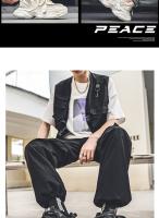 Zapatillas casuales, versátiles y transpirables de malla con suela gruesa que realzan - details 10
