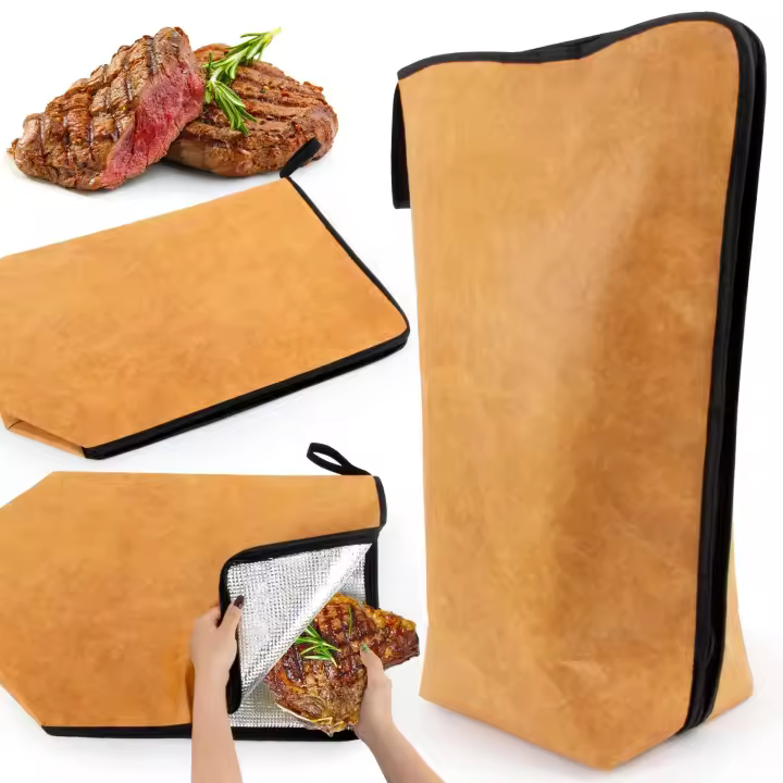 Manta para barbacoa de 21 pulgadas, bolsa de descanso para carne de barbacoa, bolsa aislante para descanso de carne - 1