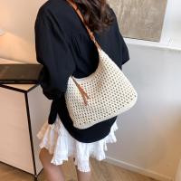 Bolso Cruciente Lunar Grande Diseño Hueco Chic, Correa Ajustable, Cierre de Cremallera, Opciones de Marrón y Negro, Perfecto para Estilo Vacacional Casual - details 1