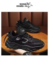 2025 primavera otoño nuevos zapatos deportivos y de ocio para correr de papá negro de suela gruesa China - details 5