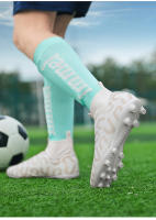 Botas de fútbol profesionales para hombres, zapatos de fútbol TF/FG para niños, tacos de tobillo alto, zapatillas de fútbol de hierba, zapatos de entrenamiento de Futsal - details 12