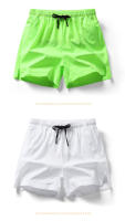 Bañador para hombre, pantalones cortos de playa, para correr, surfear - details 2