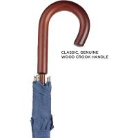 Paraguas de apertura automática, mango clásico de madera con agarre fácil, diseño de dosel resistente al viento, a la lluvia y duradero, versátil - details 21