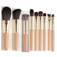 Juego de Pinceles de Maquillaje Mini de 9 Piezas Ideal para Principiantes Portátil para Viajes - details 4