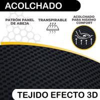2 sillas Gravedad Cero Camping jardín y terraza, reclinables, Bloqueo de Seguridad, Estructura Acero Gris y Asiento Lona Oxford poliéster 3D Beige - details 10