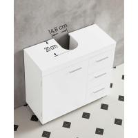 Mueble Bajo Lavabo Armario de Baño con 3 Cajones Diseño Trasero con 2 Compartimentos - details 14