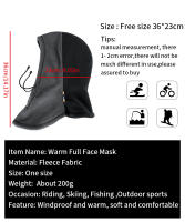 WEST BIKING-pasamontañas térmico para hombre y mujer, máscara de capucha para la cabeza, resistente al viento, para esquí - details 2