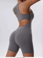 Ropa deportiva con cremallera para mujer, corsé corto de Lycra para mujer, ropa de entrenamiento, conjunto de gimnasio, ropa deportiva - details 16