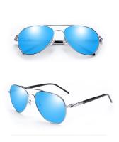 Gafas de sol polarizadas para hombre y mujer, gafas de sol reflectantes de colores, gafas de sol para conducir, lentes piloto unisex Uv400 - details 4