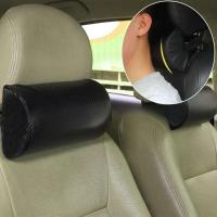 Almohada VIE de algodón con memoria para protección de cabeza y cuello de coche, accesorios de almohada de medio tubo para interiores - details 1